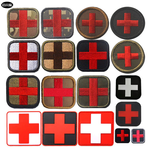 CS Red cross medical patch