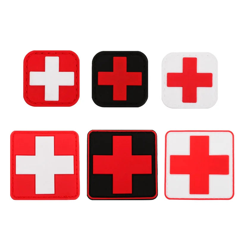CS Red cross medical patch